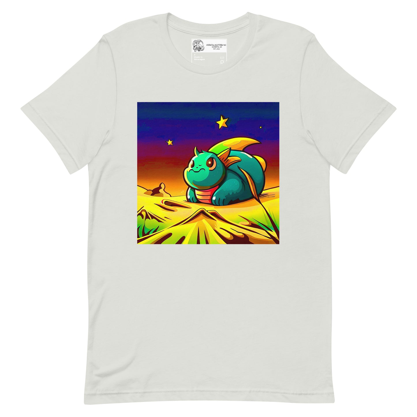 Baby Wingless Dragon Chonk Unisex t-shirt