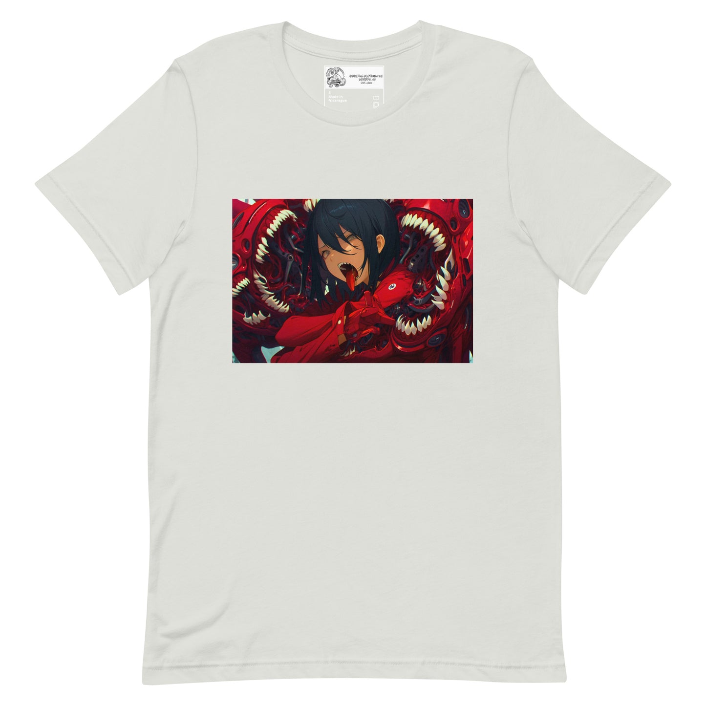 Demons All Around Anime Woman Unisex t-shirt