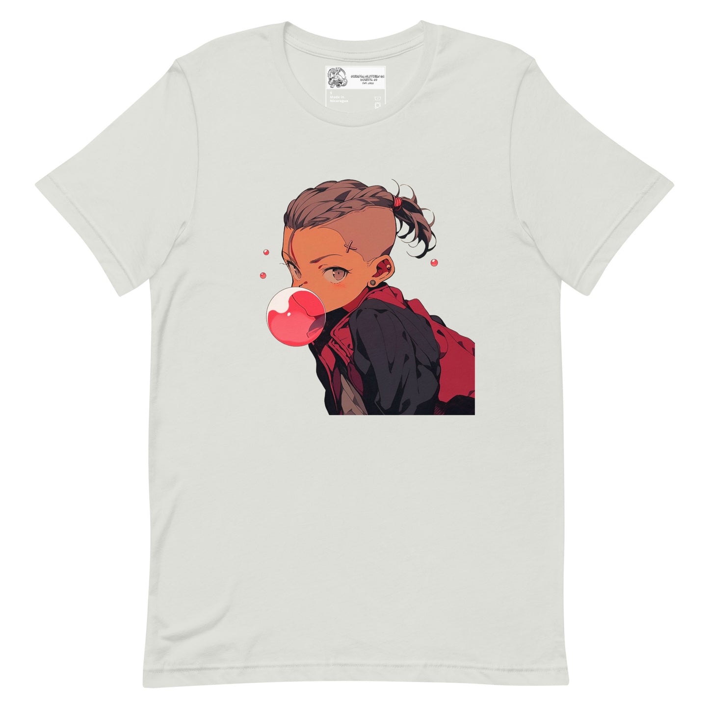 Bubblegum Anime Girl Unisex t-shirt