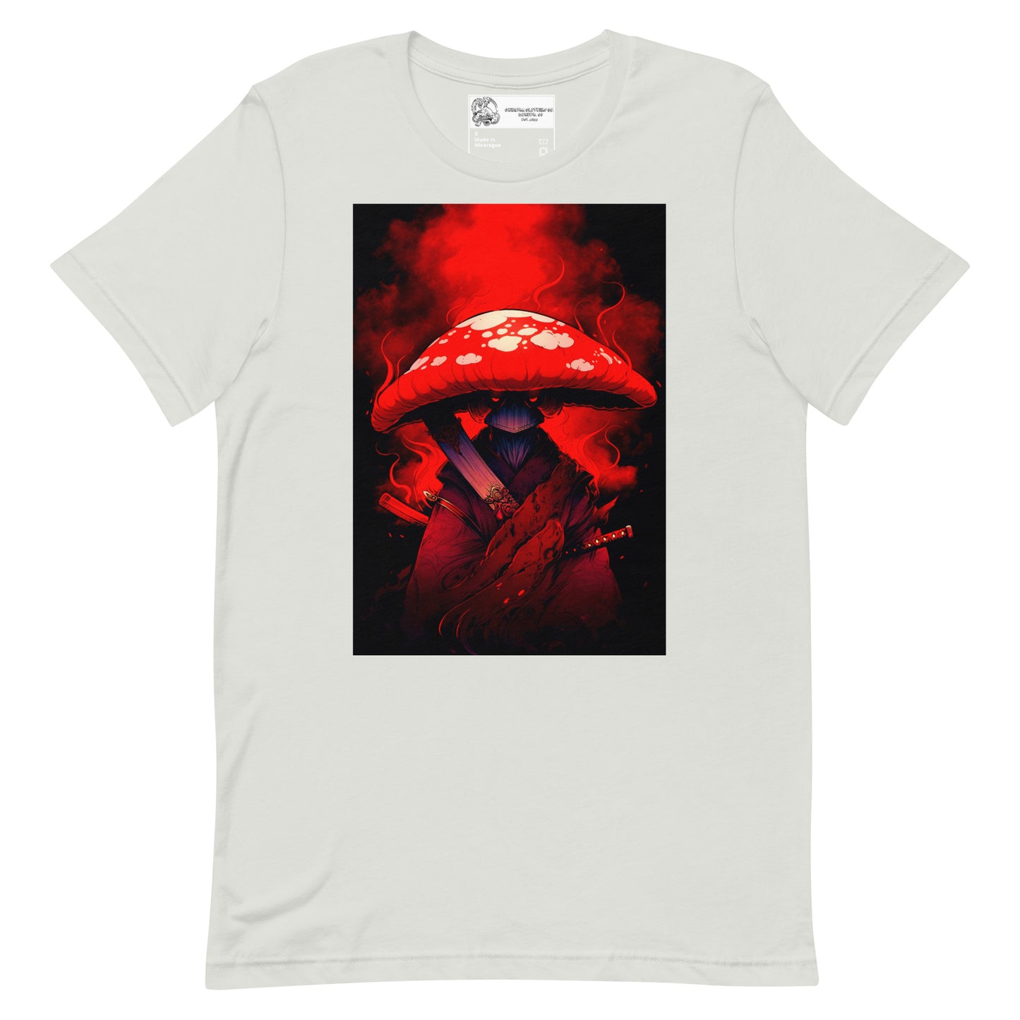 Mushroom Samurai Unisex t-shirt