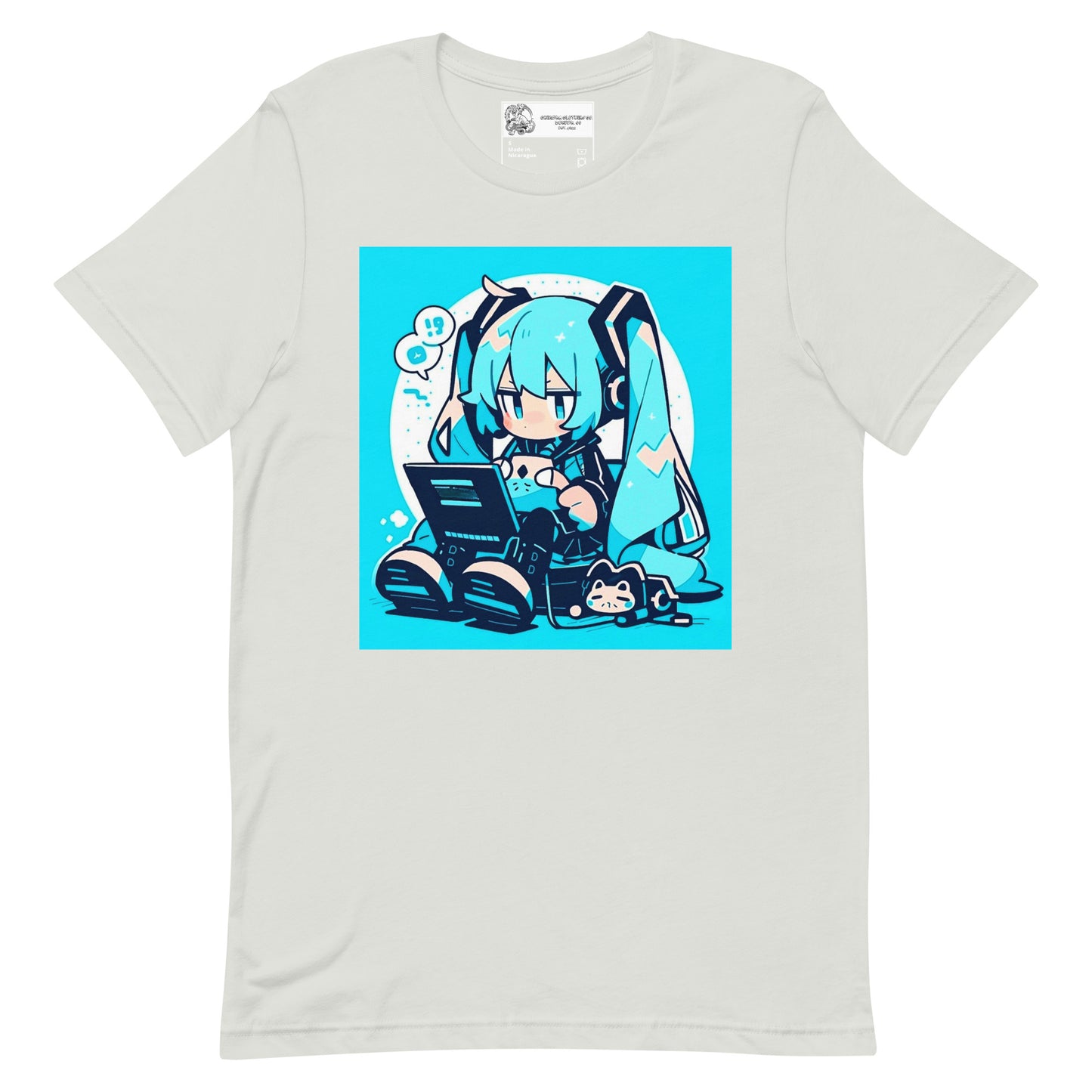 Cute Gamer Anime Hatsune Miku Unisex t-shirt