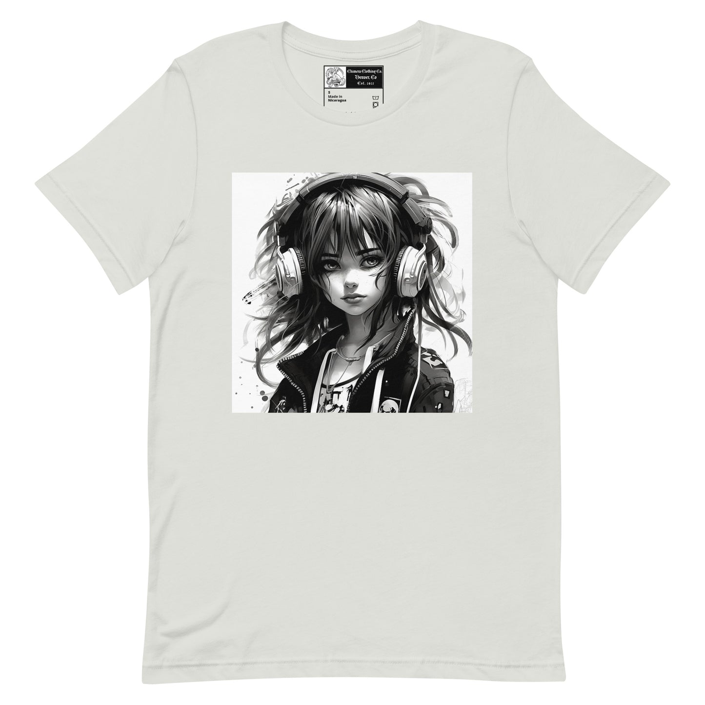 Anime Music Girl #1 Unisex t-shirt