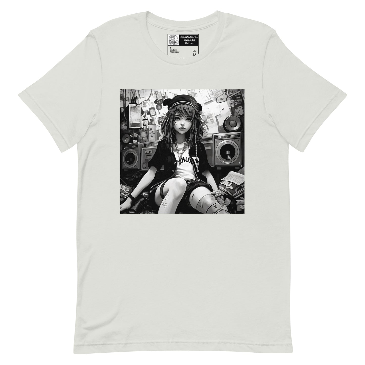 Anime Music Girl #2 Unisex t-shirt