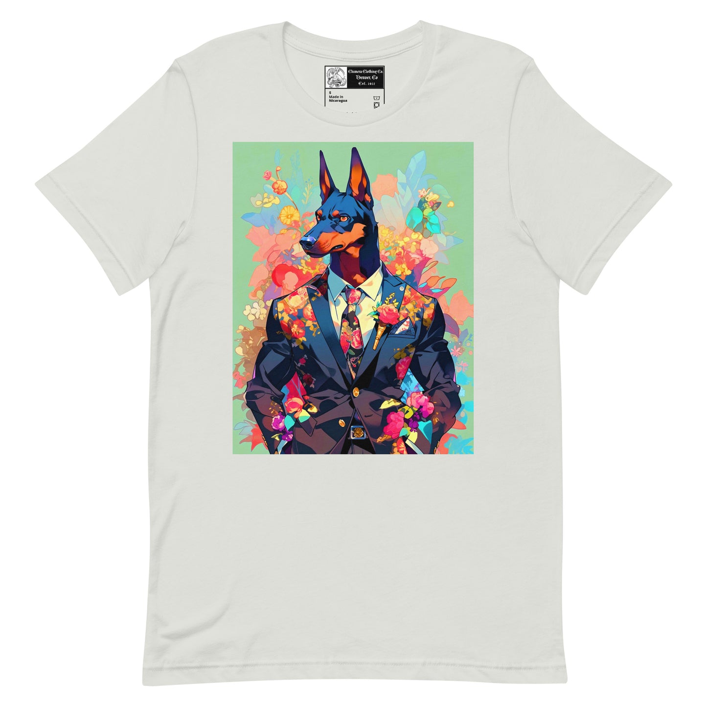 Boss Dog Doberman Unisex t-shirt