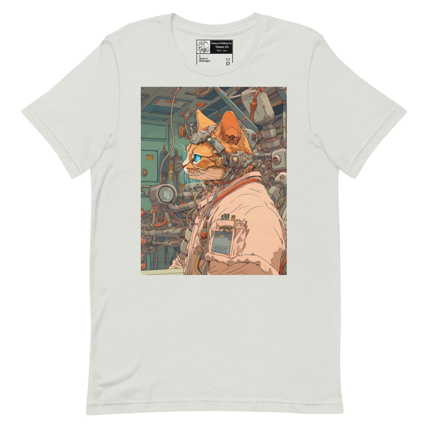 Space Cat Unisex t-shirt