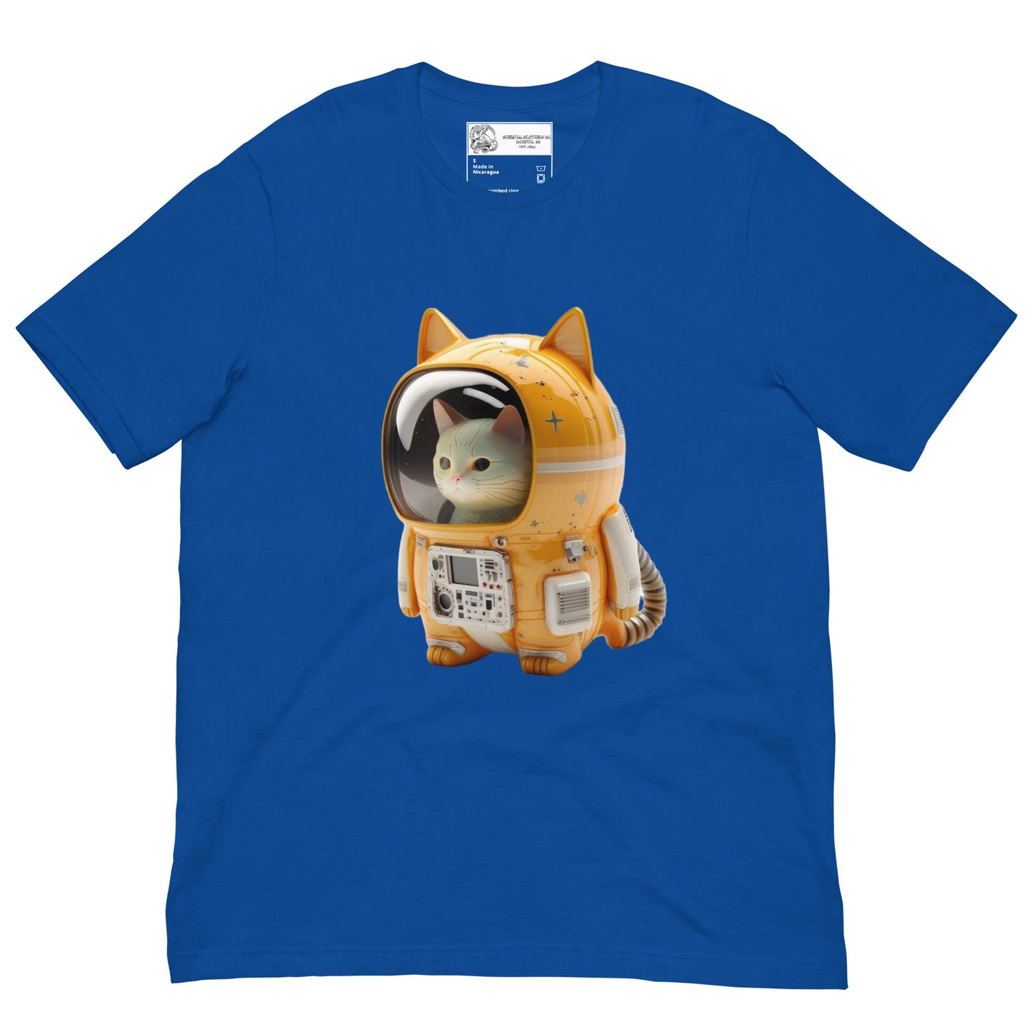 Astronaut Space Kitty Cat Unisex t-shirt