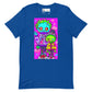 Neon Zombie Alien Bros. Unisex t-shirt