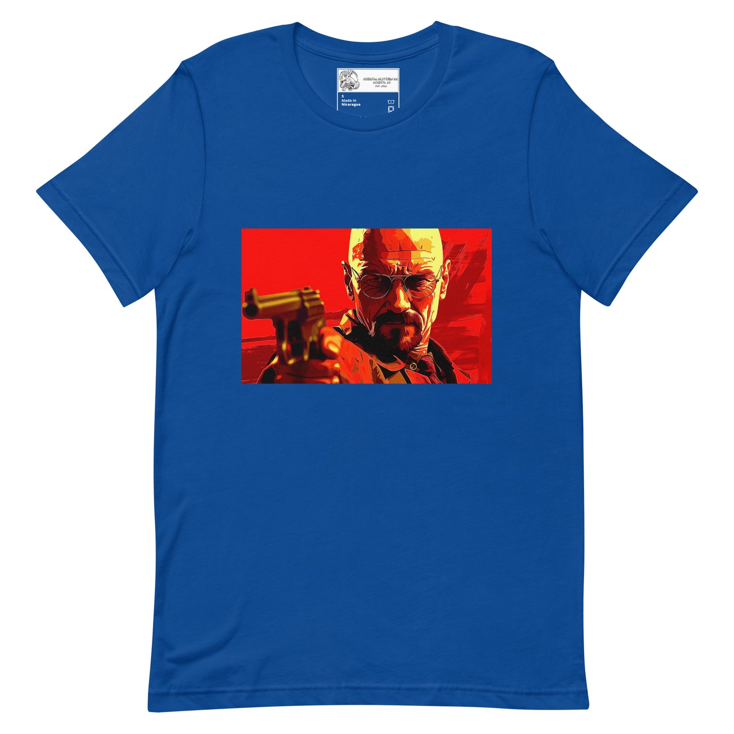 Heisenberg Red Dead Redemption Art Style Unisex t-shirt