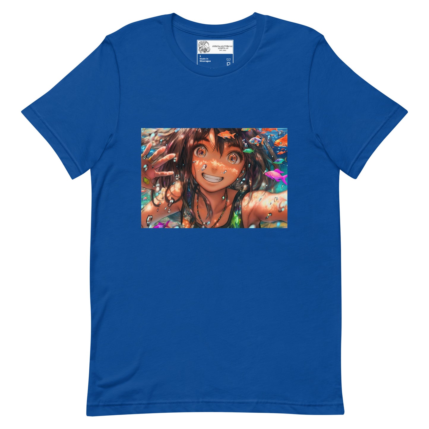 Swimming Sora Unisex t-shirt