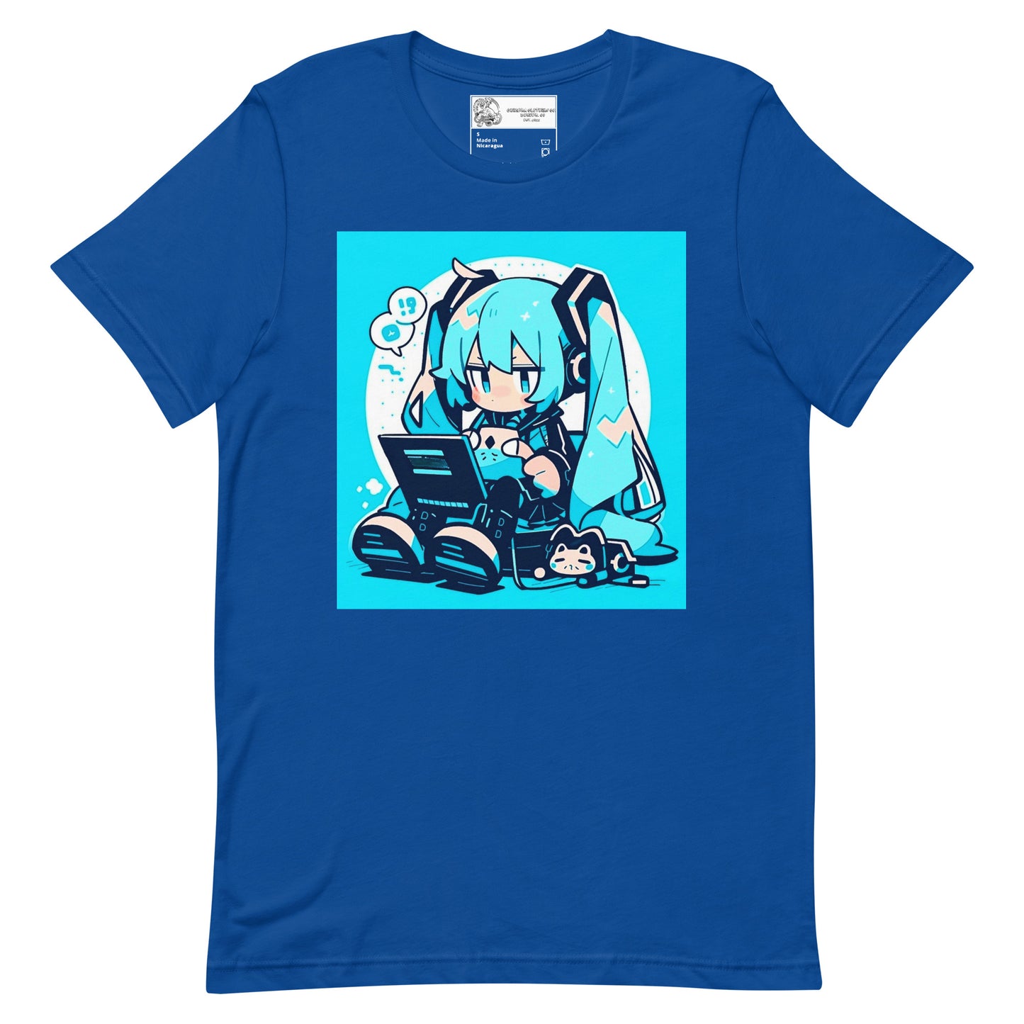 Cute Gamer Anime Hatsune Miku Unisex t-shirt