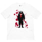 Skull Faced Killer Blood Splatter SOFT STYLE Unisex t-shirt