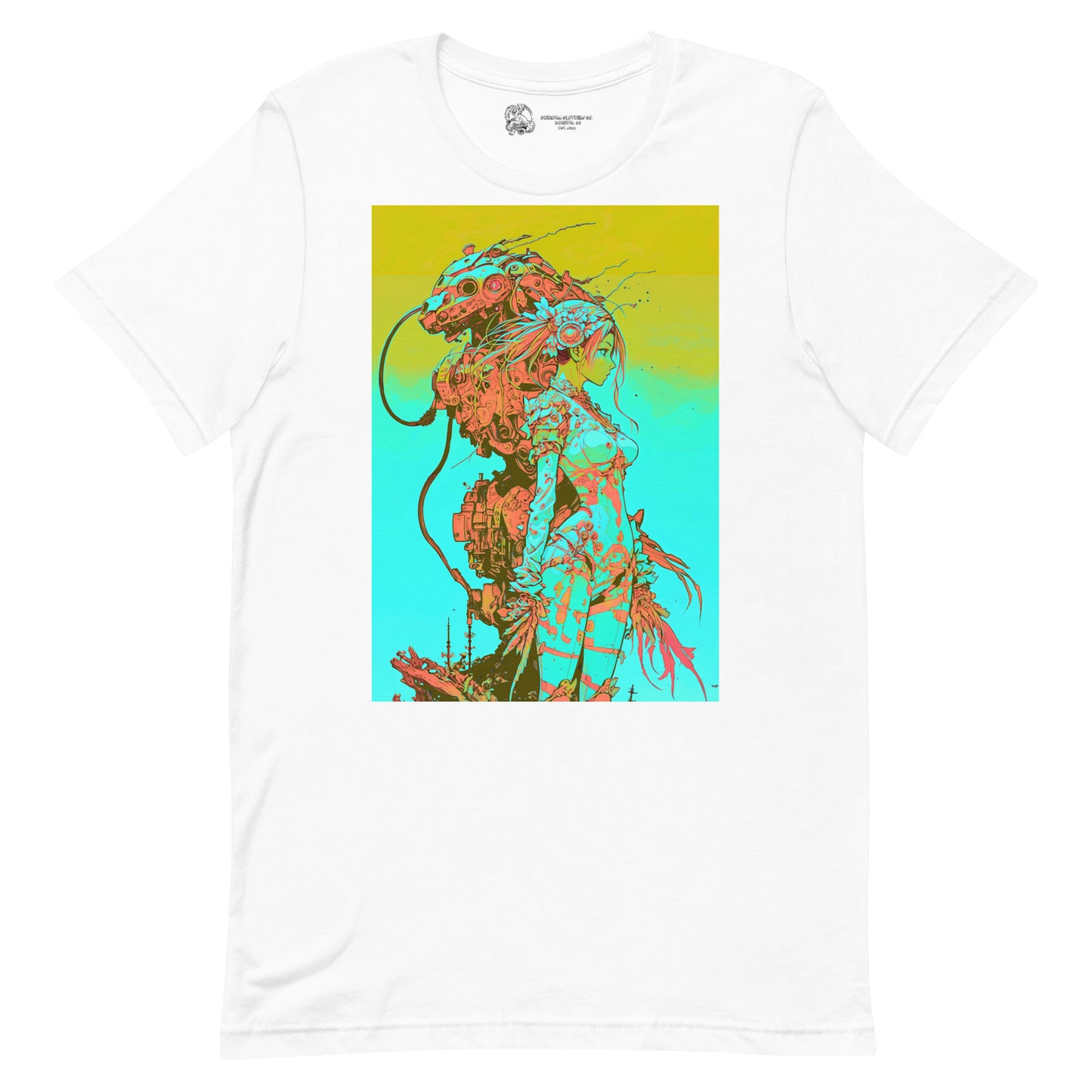 Cyborg Anime Woman #6 Unisex t-shirt