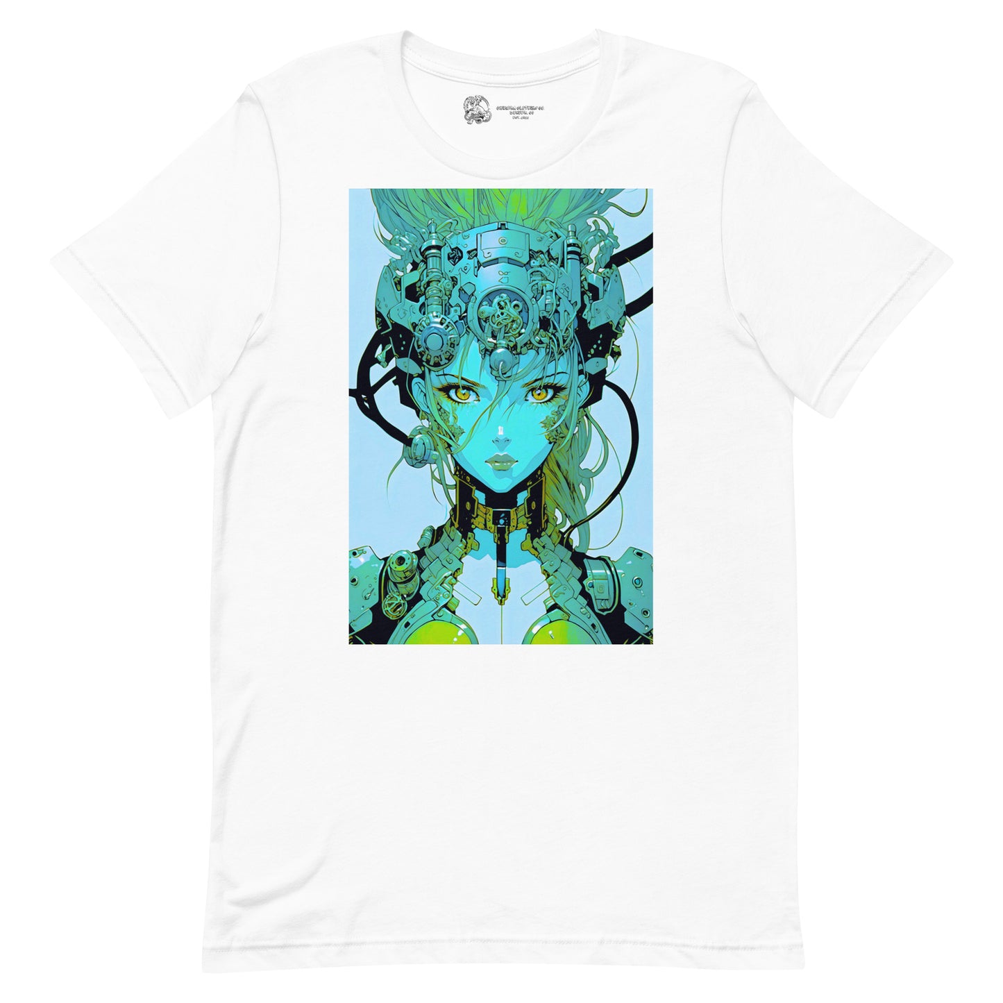 Cyborg Anime Woman #8 Unisex t-shirt