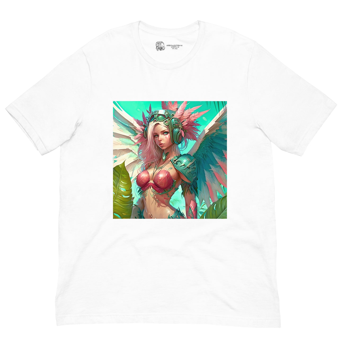 Winged Jungle Girl Unisex t-shirt