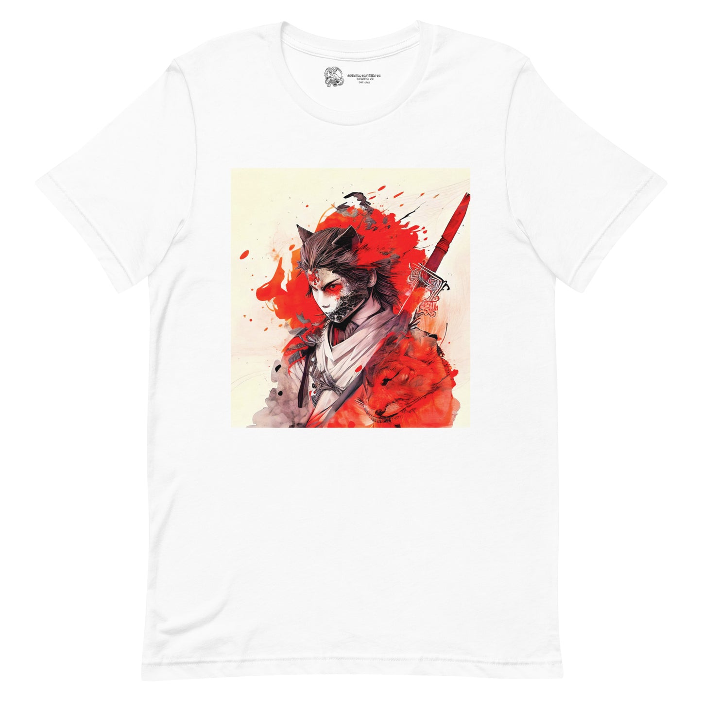 Fox Samurai Unisex t-shirt