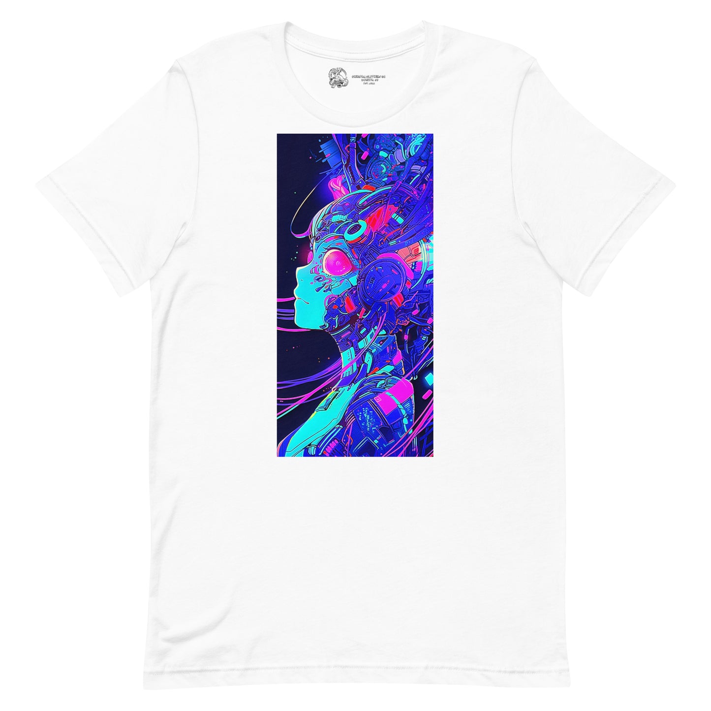 Cyborg Anime Girl #1 Unisex t-shirt