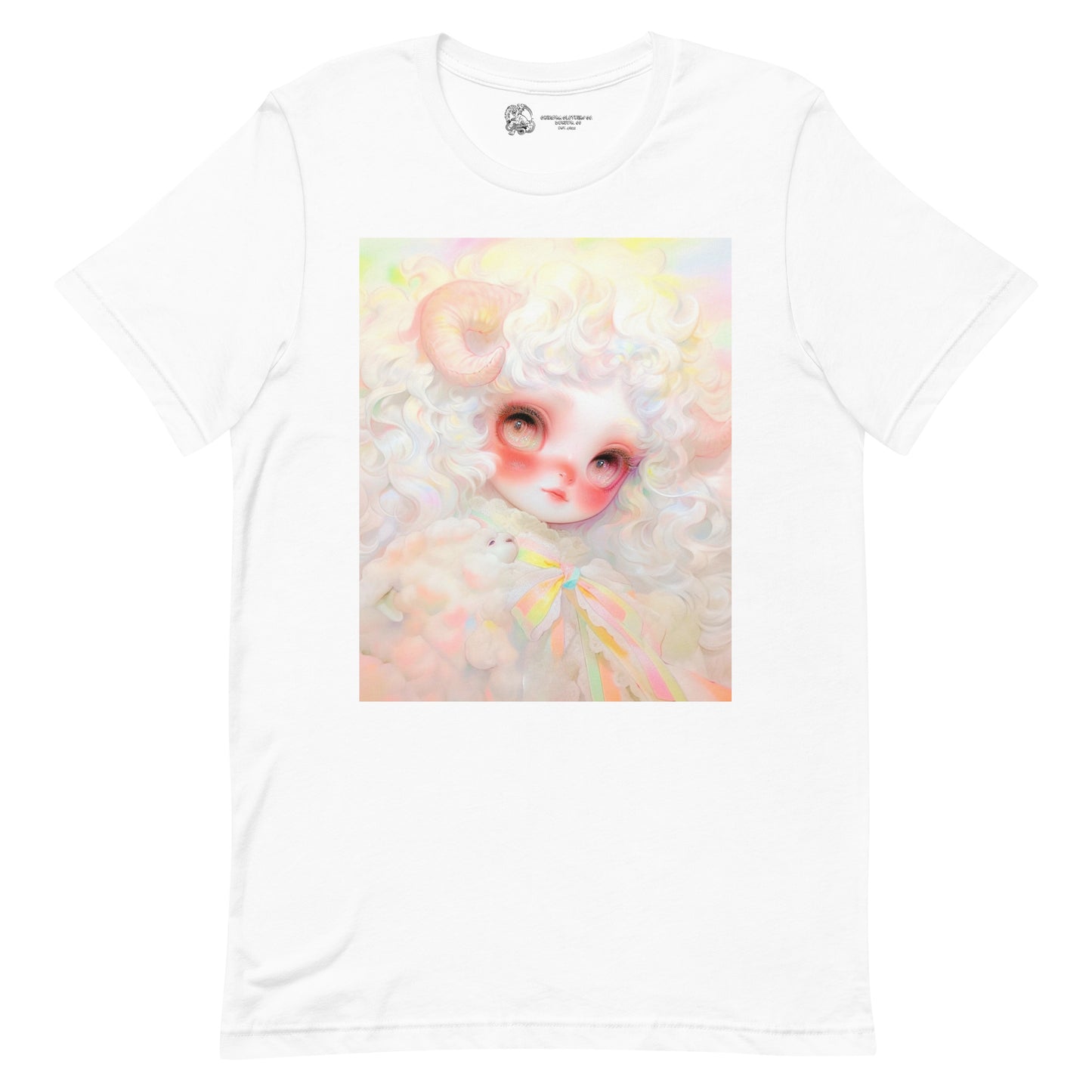 Precious Pastel Ram Child #3 Unisex t-shirt