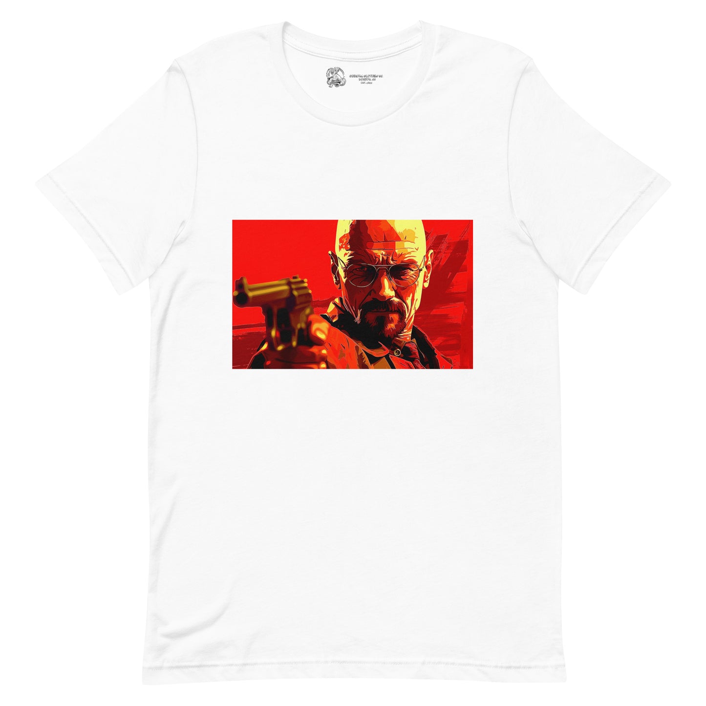 Heisenberg Red Dead Redemption Art Style Unisex t-shirt