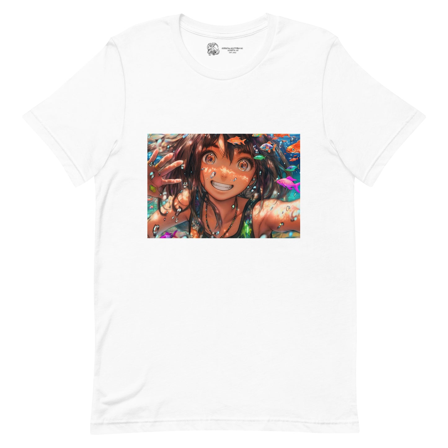 Swimming Sora Unisex t-shirt