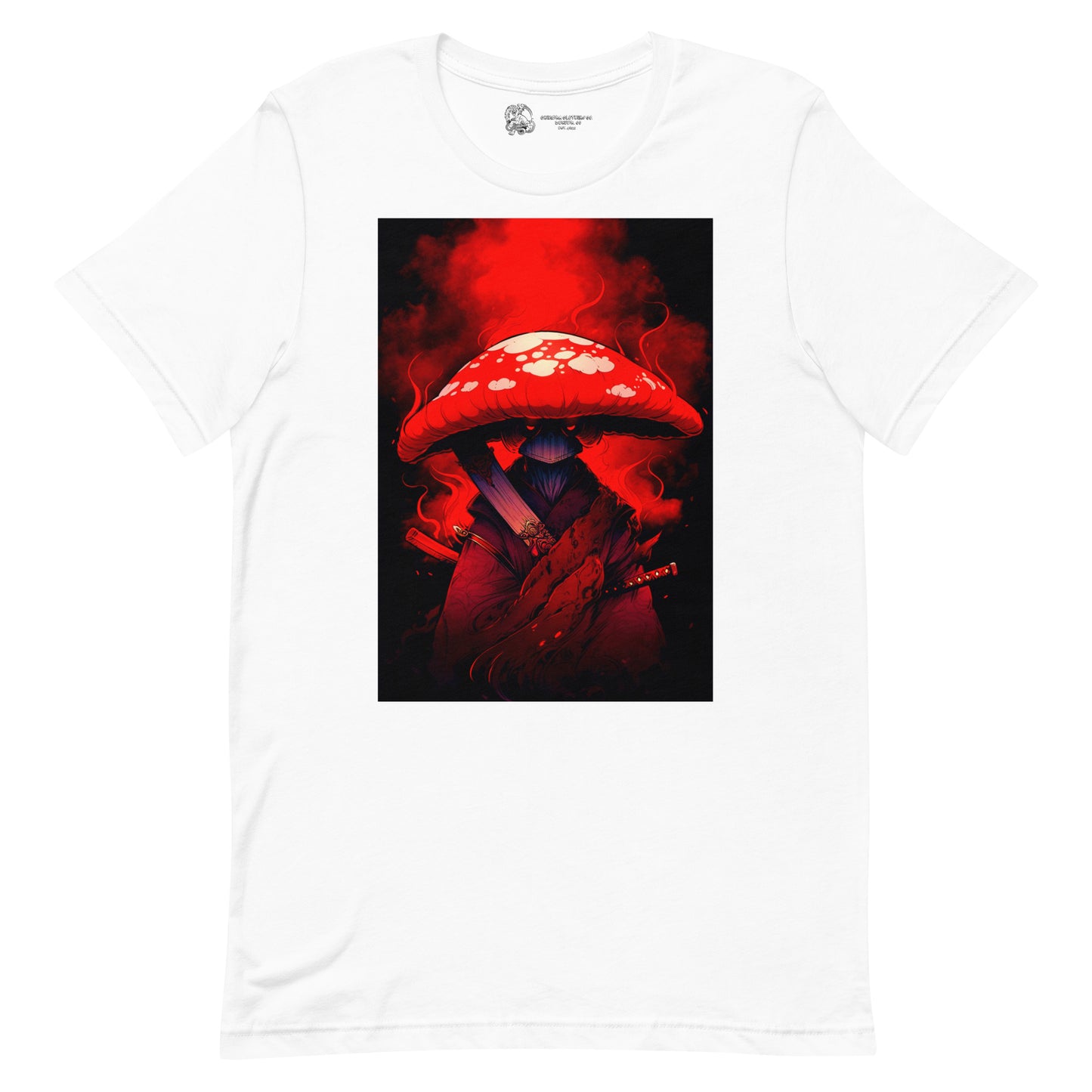 Mushroom Samurai Unisex t-shirt