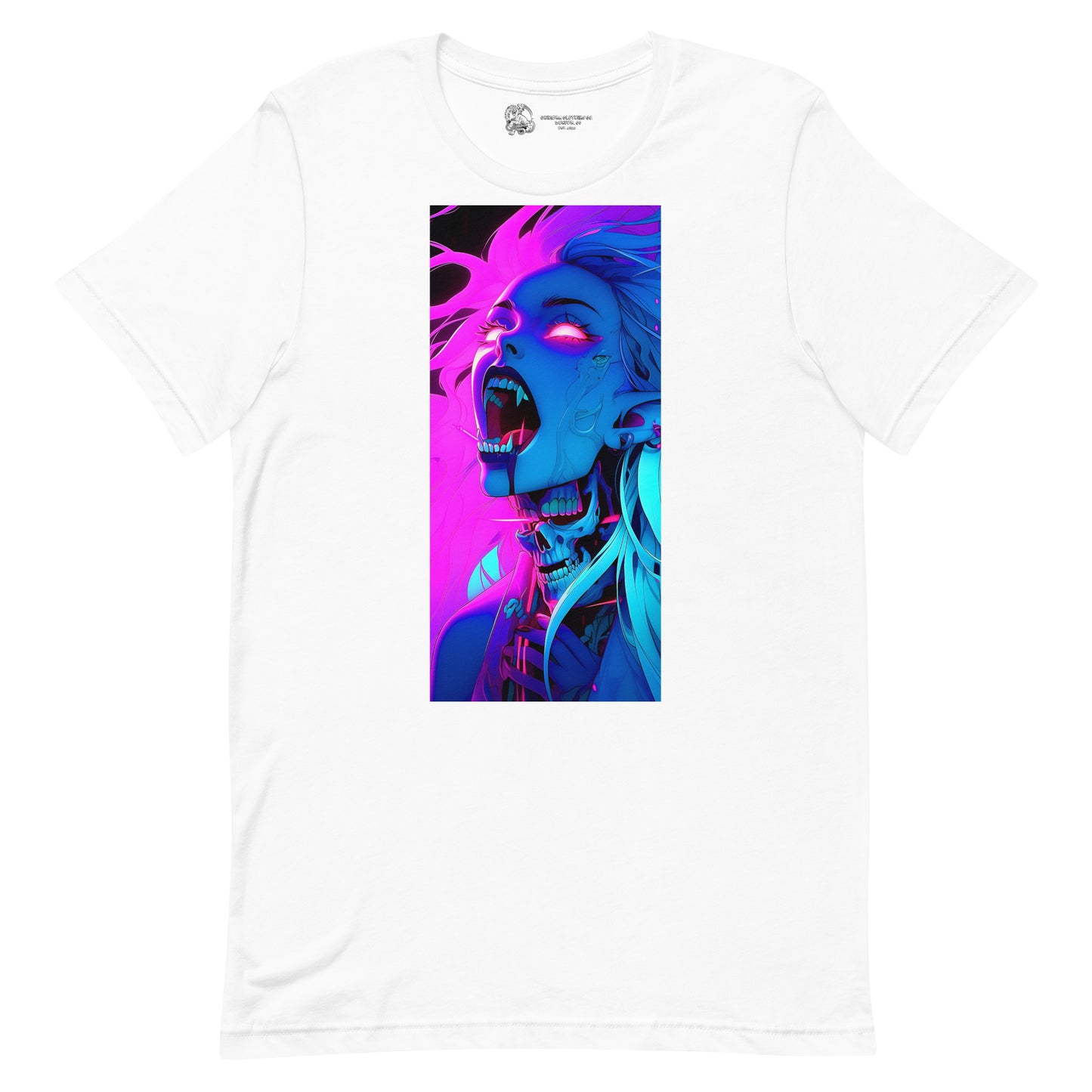 Vaporwave Hot Vampire Woman Unisex t-shirt