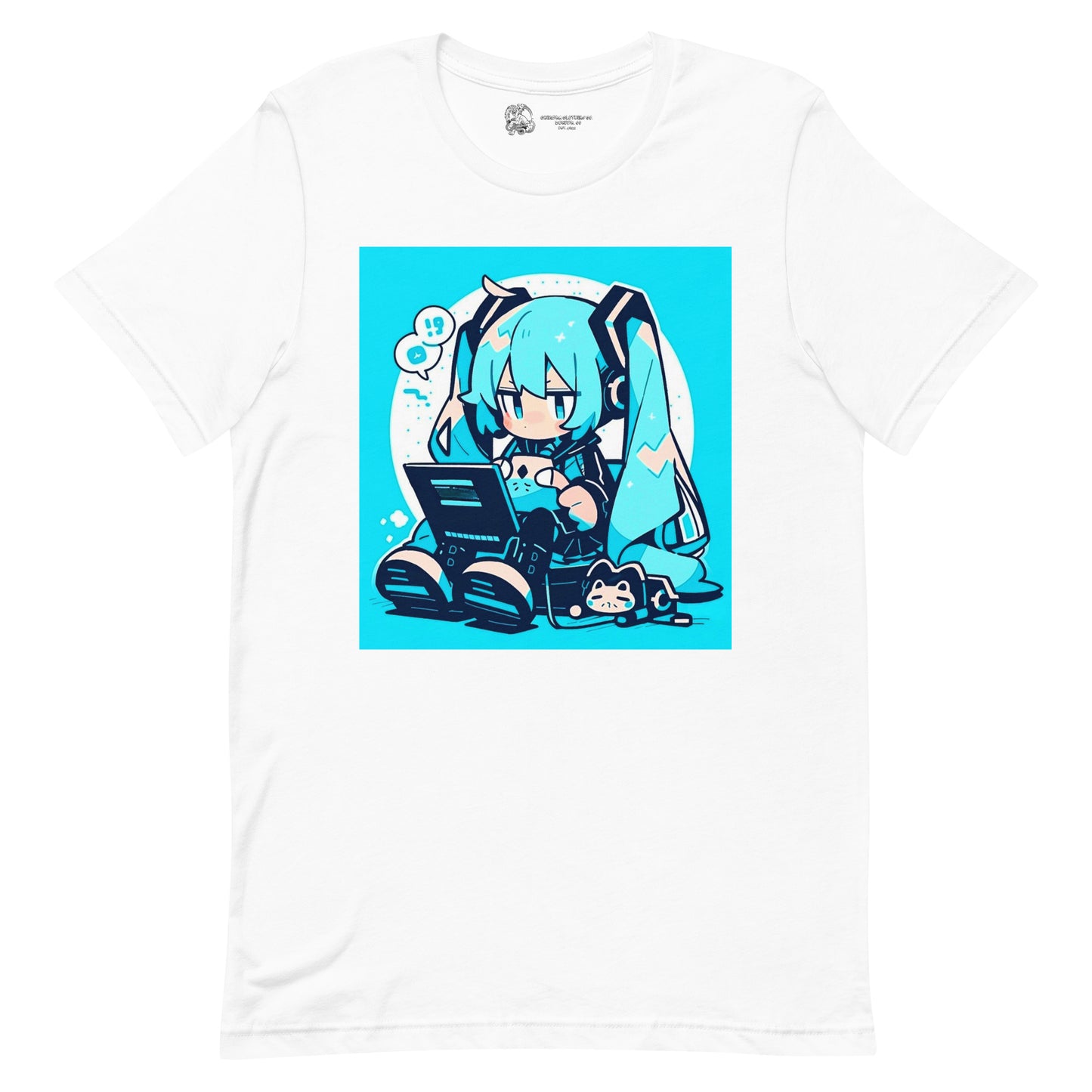 Cute Gamer Anime Hatsune Miku Unisex t-shirt