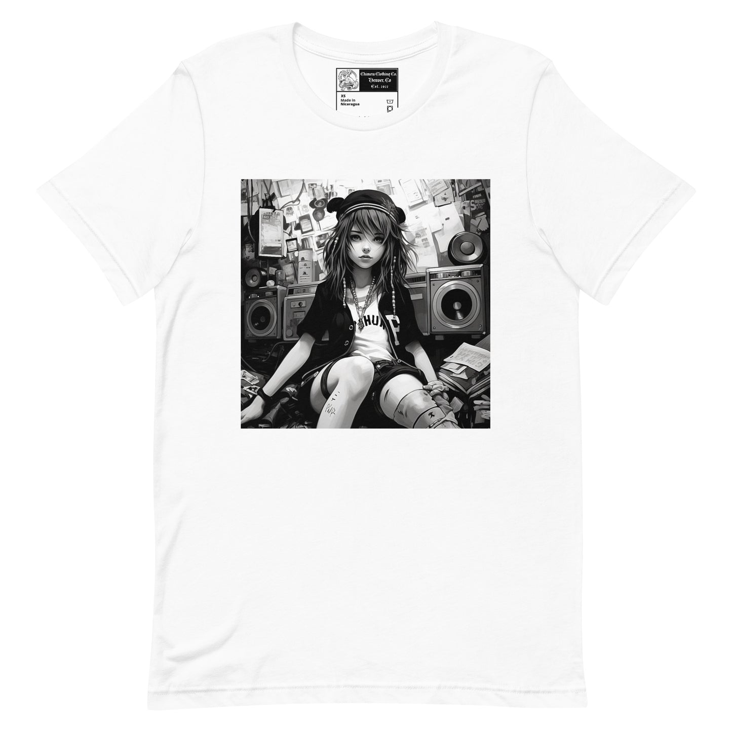 Anime Music Girl #2 Unisex t-shirt