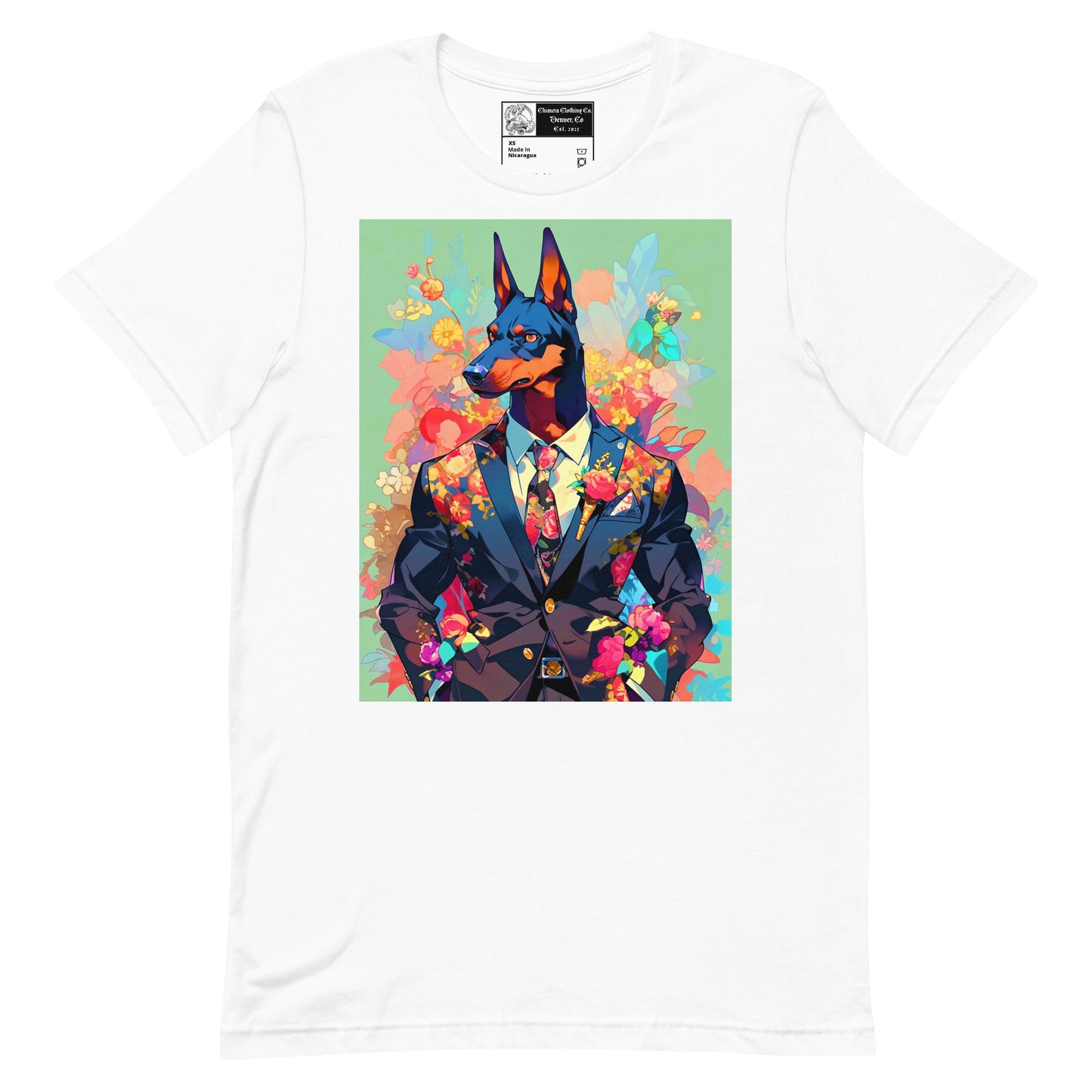 Boss Dog Doberman Unisex t-shirt