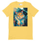 Spaceship Kitty Cat Unisex t-shirt