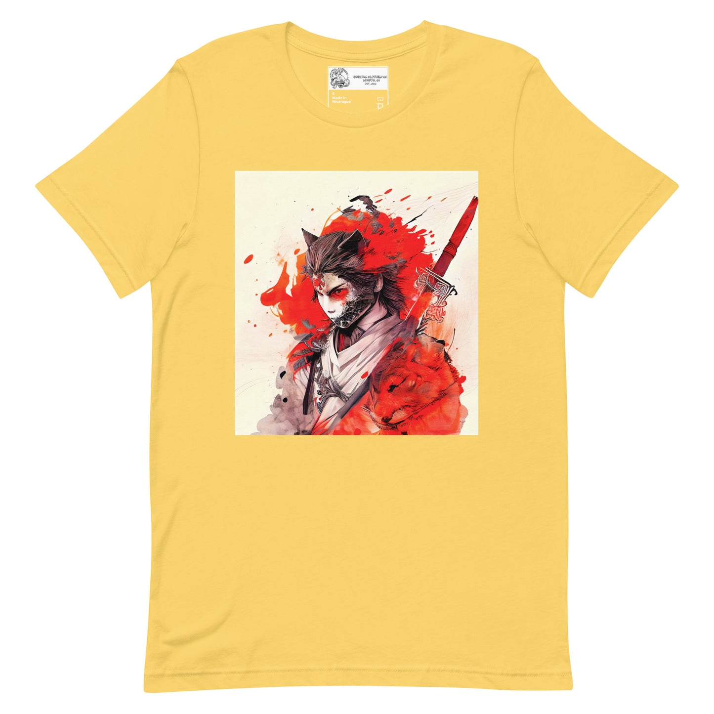 Fox Samurai Unisex t-shirt