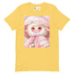 Precious Pastel Lamb with Umbrella Unisex t-shirt