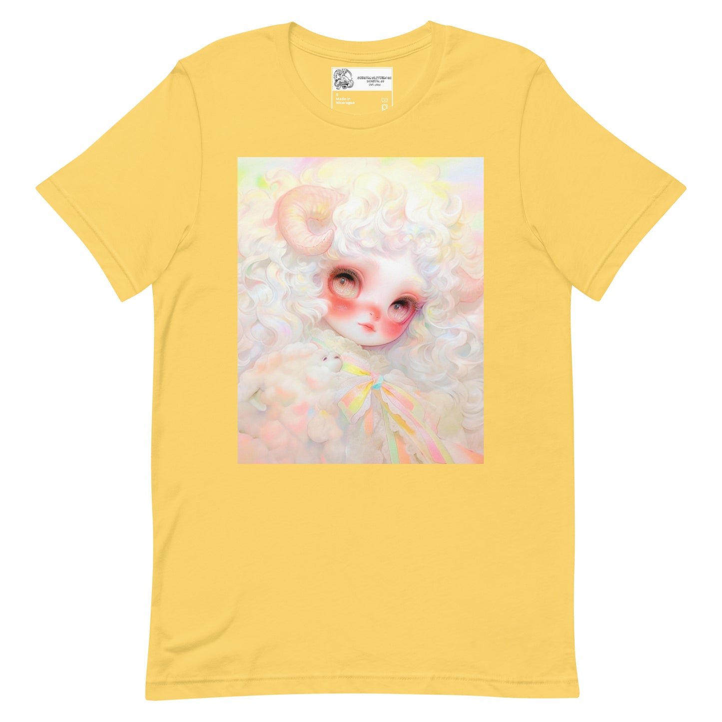 Precious Pastel Ram Child #3 Unisex t-shirt