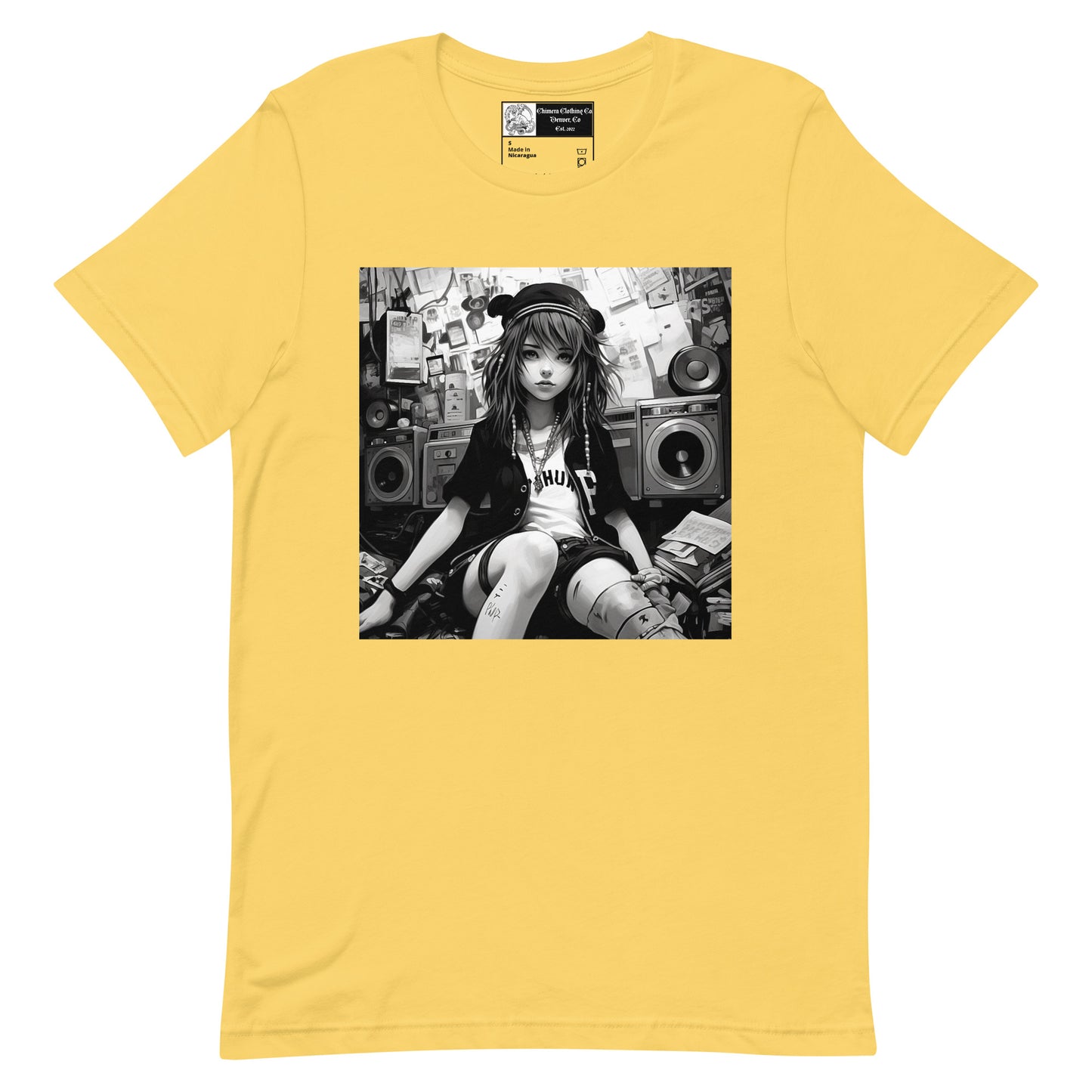 Anime Music Girl #2 Unisex t-shirt