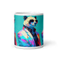 Boss Panda 11oz White glossy coffee cup mug