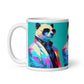 Boss Panda 11oz White glossy coffee cup mug