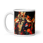 Boss Tiger 11oz White glossy coffee cup mug