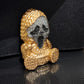 Small Gold Scream GhostFace Killer Resin Figure