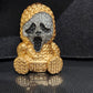 Small Gold Scream GhostFace Killer Resin Figure