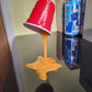 LIMITED EDITION Glow In the Dark Spilled Beer Resin art