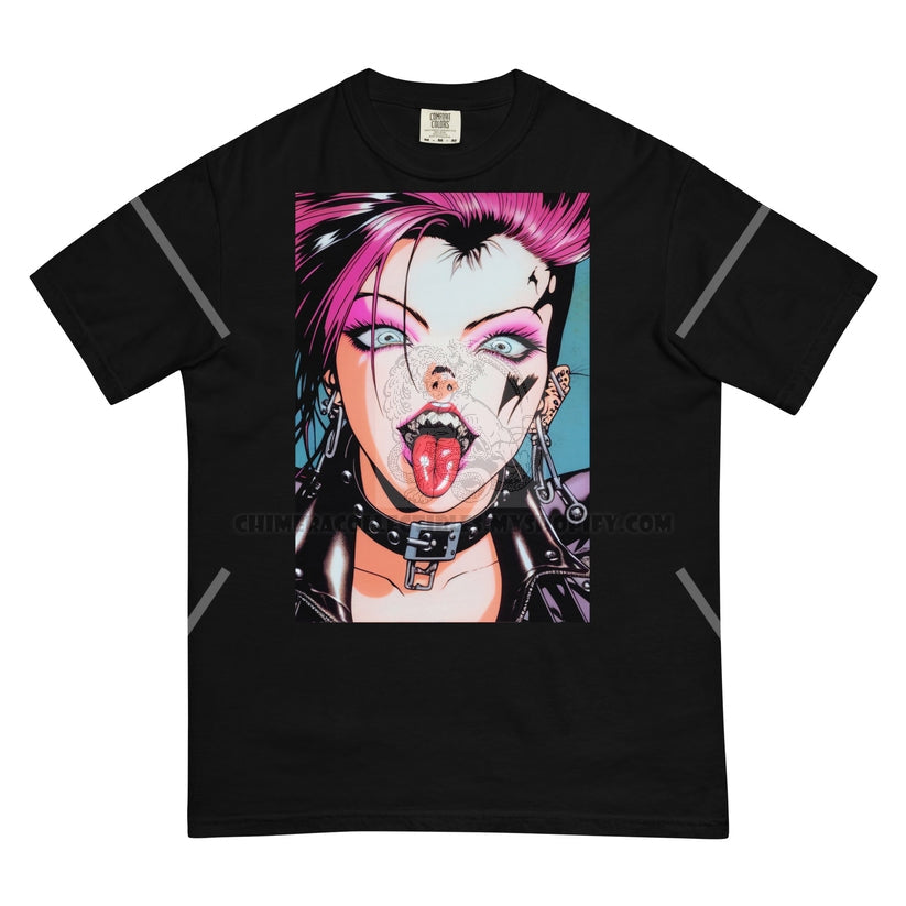 Punk Girl #1 Men’s garment-dyed heavyweight t-shirt