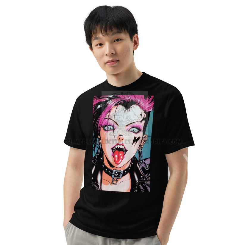 Punk Girl #1 Men’s garment-dyed heavyweight t-shirt