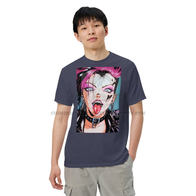 Punk Girl #1 Men’s garment-dyed heavyweight t-shirt