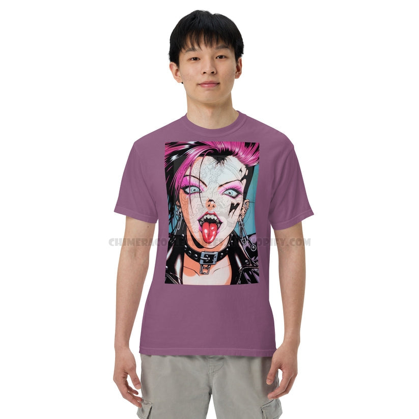 Punk Girl #1 Men’s garment-dyed heavyweight t-shirt