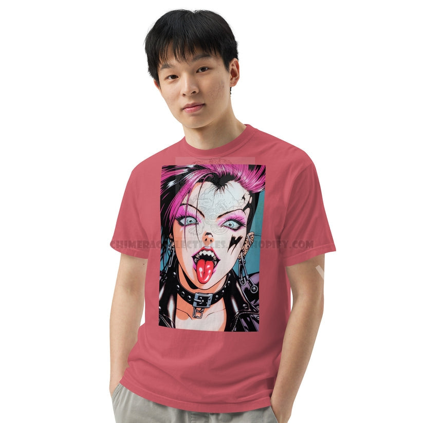 Punk Girl #1 Men’s garment-dyed heavyweight t-shirt