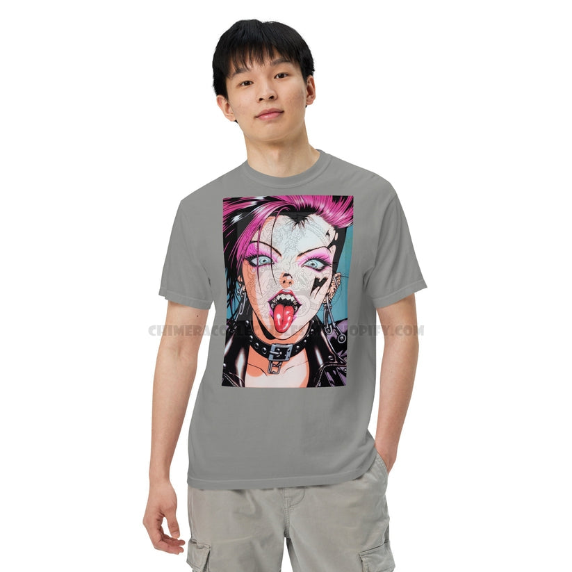 Punk Girl #1 Men’s garment-dyed heavyweight t-shirt