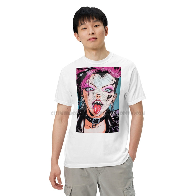 Punk Girl #1 Men’s garment-dyed heavyweight t-shirt