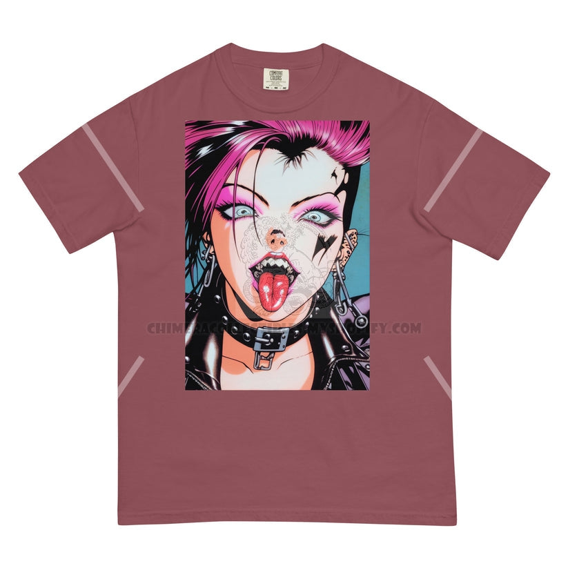 Punk Girl #1 Men’s garment-dyed heavyweight t-shirt