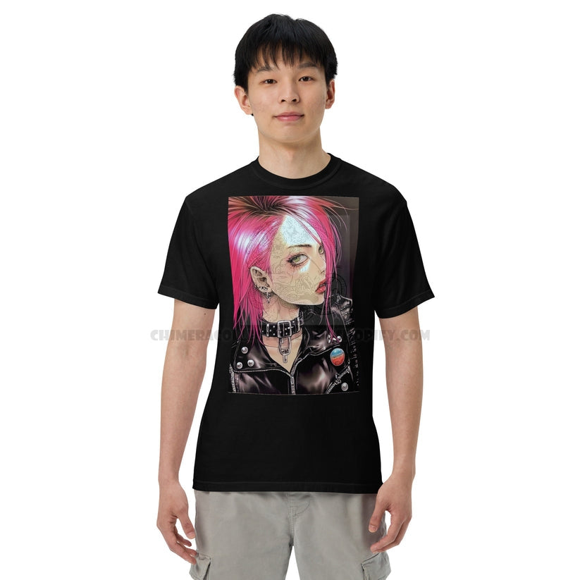 Punk Girl #2 Men’s garment-dyed heavyweight t-shirt