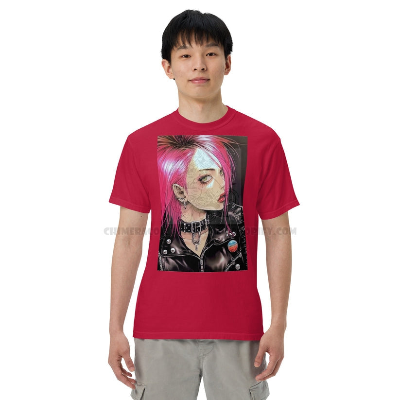 Punk Girl #2 Men’s garment-dyed heavyweight t-shirt