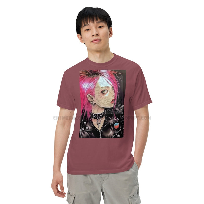 Punk Girl #2 Men’s garment-dyed heavyweight t-shirt